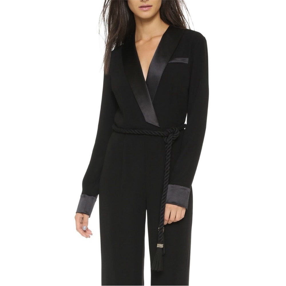 Rachel Zoe Tuxedo Jumpsuit